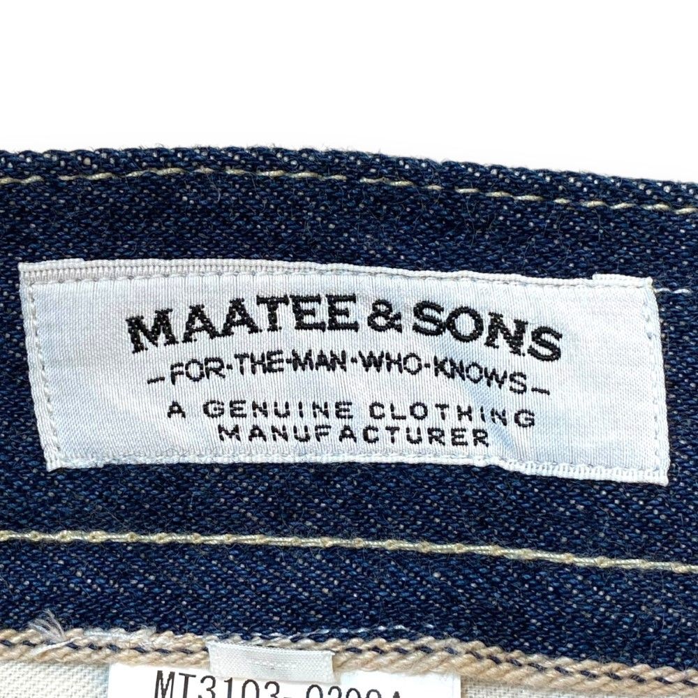 MAATEE & SONS ALL-IN-ONE Blue size2 パンツ 25AW MAATEE&SONS