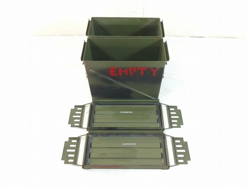 SALE！【米軍放出品】ミリタリー アンモボックス アンモ缶