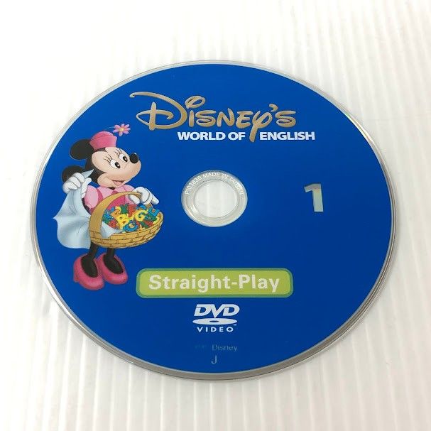 2014年購入！ストレートプレイDVD　新子役　字幕あり　ディズニー英語システム DWE ディズニー英語システム ストレートプレイDVD全12巻 新子役