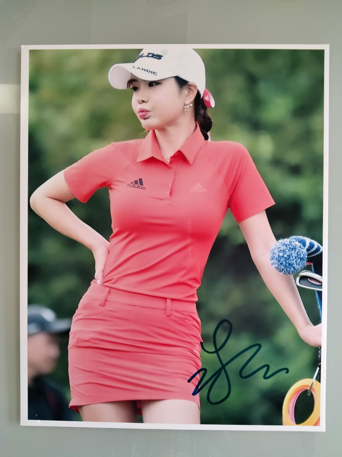 東京の公式通販サイト 女子 ゴルフ アン・シネ 証明書付き 直筆サイン