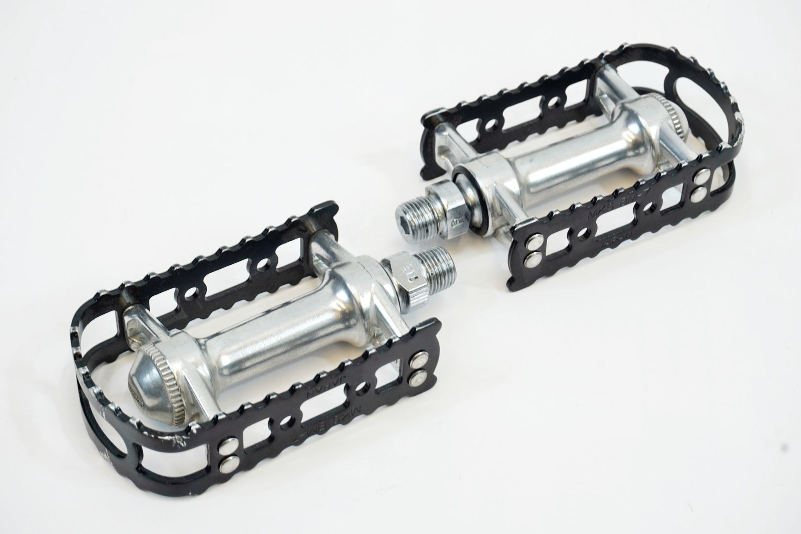 MKS BM-7 シルバー 9⁄16 ATB⁄MTB⁄BMX⁄コミューターバイク⁄