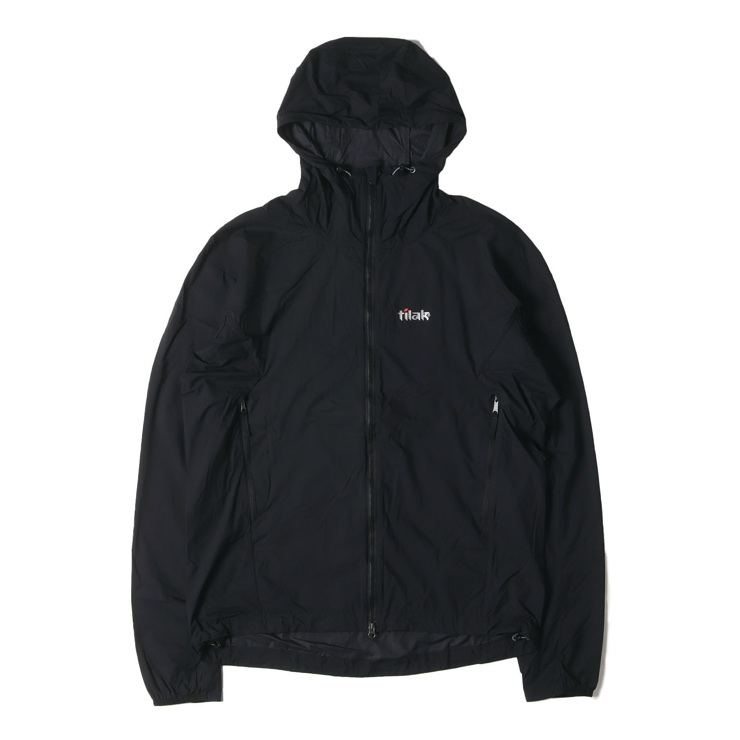 美品 Tilak ティラック ジャケット サイズ:M 24SS ソフトシェル パッカブル ティンド ジャケット Tind Jacket ブラック 黒 アウター ブルゾン 上着【メンズ】