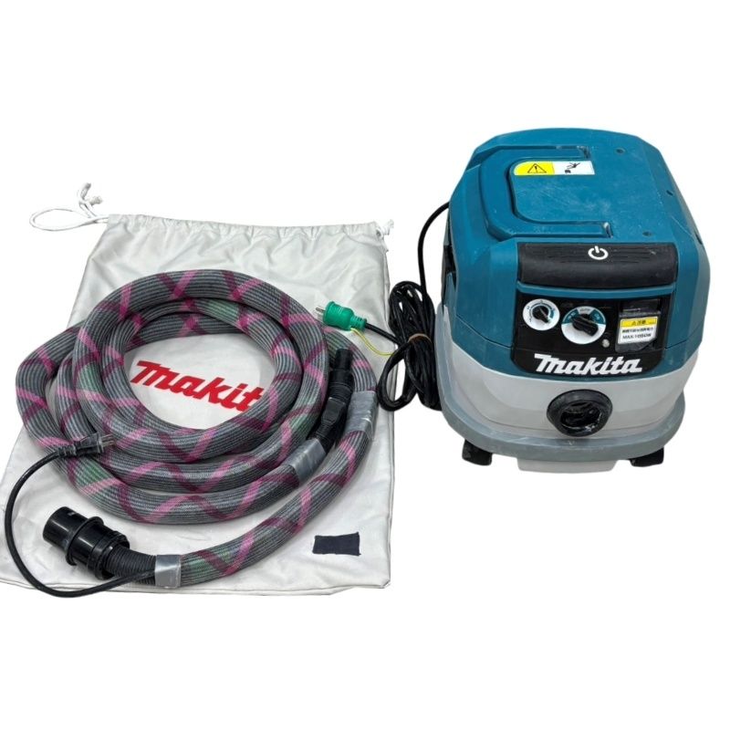 makita マキタ 粉じん 業務用 集じん機 VC0830 社外製ホース付き 電動 