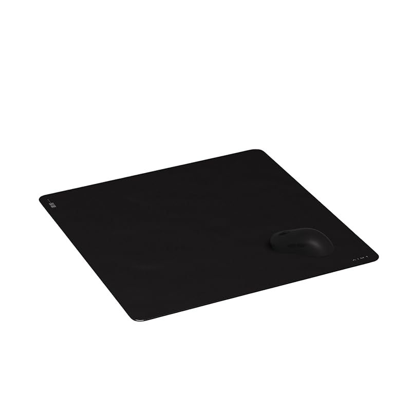  AIM 1 叢雲 ガラス製 ゲーミングマウスパッド コントロールタイプ 500 mm ブラック 周辺機器 Wii