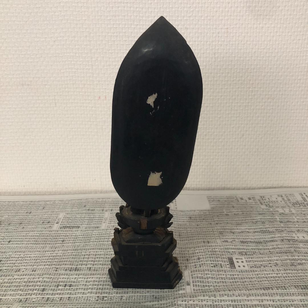 阿弥陀如来像 木像 高さ22.5cm 重さ78g 時代物 ＃739 - メルカリ