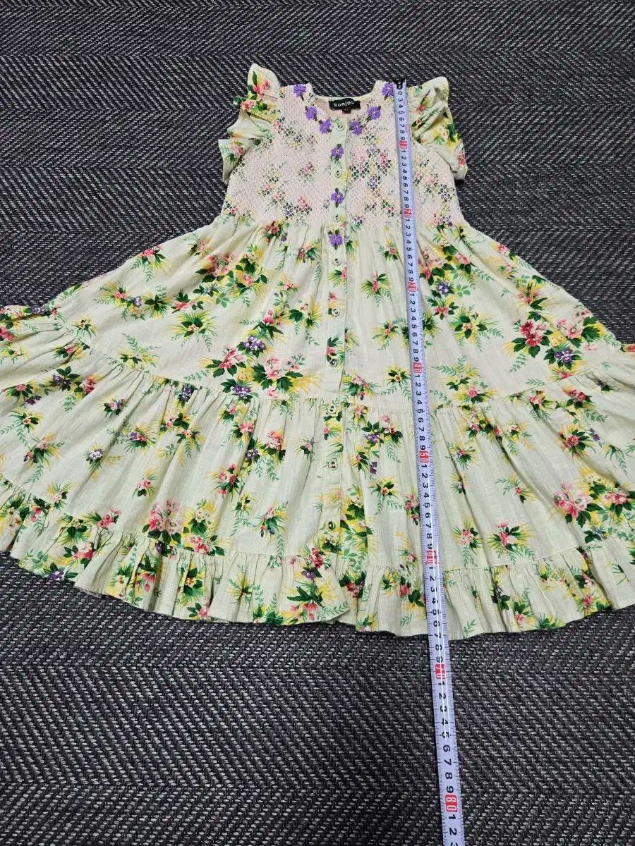 ボンジュールダイアリー ワンピース 4y - メルカリ