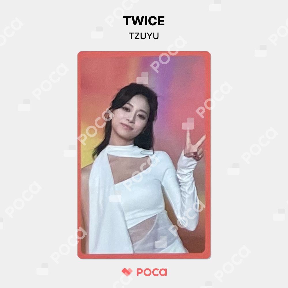 TWICE WithYOU-th事前収録トレカ ツウィ 1枚 TWICE ツウィ トレカ With YOU-th Blast Ver. 公式 トレカ