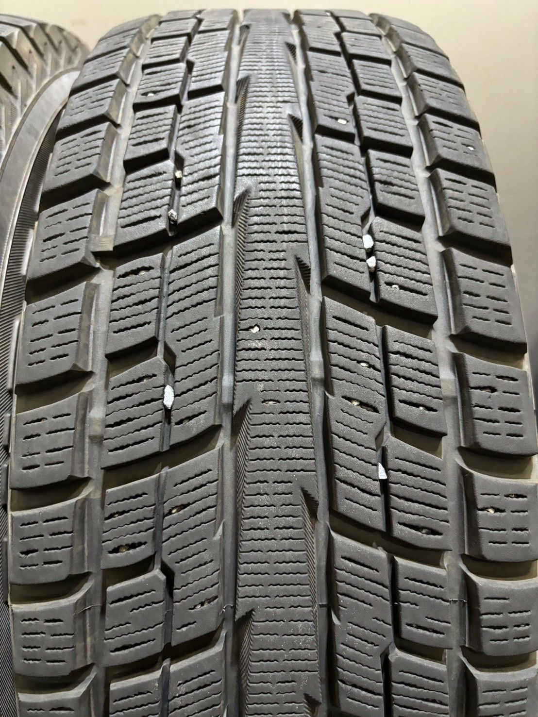 ★215/65R16 YOKOHAMA/GEOLANDAR i/T-S G073 22年 レアマイスター LMG 16インチ 6.5J +38 139.7 6H スタッドレス 4本 ハイエース(南6-G419)