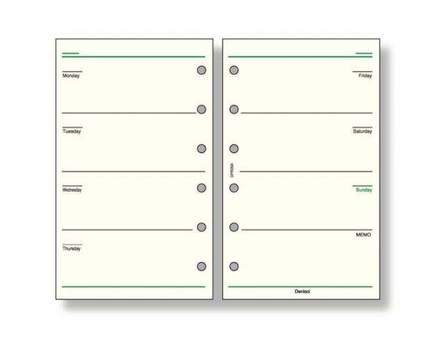 まとめ レイメイ藤井 ダヴィンチ リフィル ポケット フリーウィークリーA DPR 204