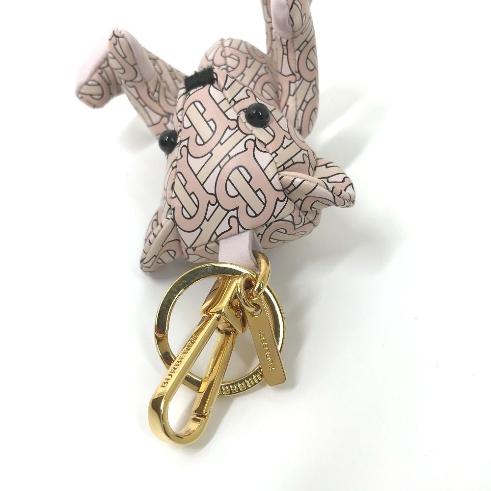 BURBERRY バーバリー キーホルダー TBロゴ トーマスベア クマ レザー
