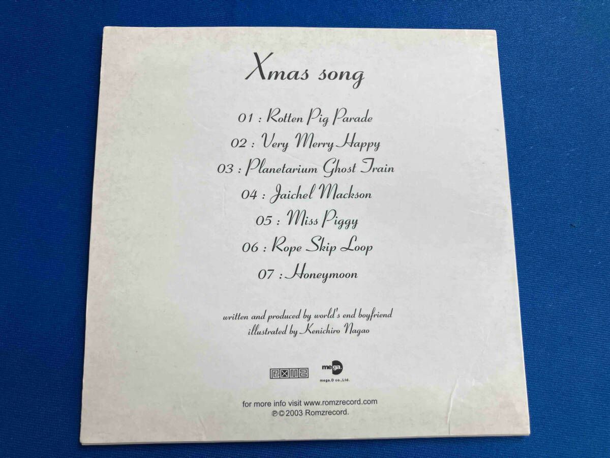 ワールズエンド・ボーイフレンド/クリスマス・ソング XMAS SONGS - WORLD'S END BOYFRIEND | clubberia クラベリア