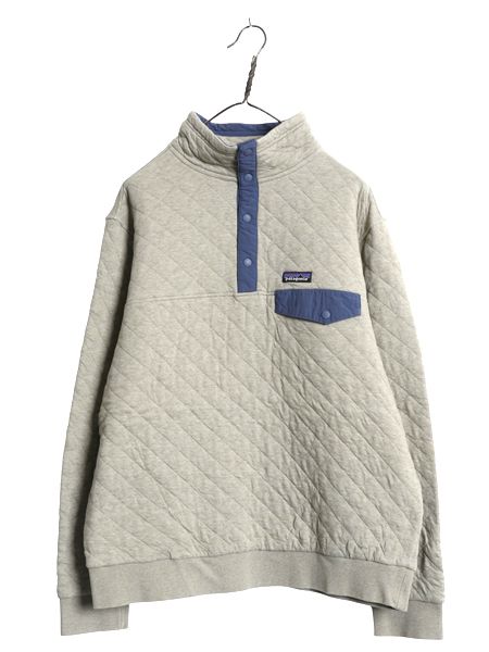 なクーポン配布中! パタゴニア オーガニック コットン キルト スナップT メンズ L | 18年製 プルオーバー キルティング ジャケット ジャンパー ブルゾン 廃盤