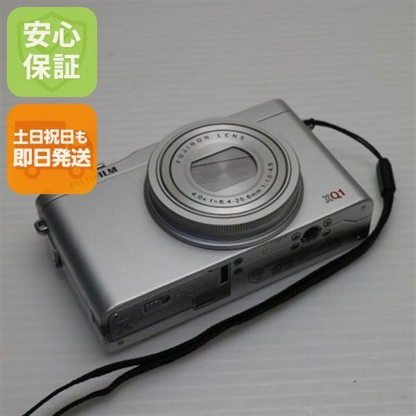 美品 FUJIFILM XQ1 シルバー 即日発送 デジカメ FUJIFILM 本体 土日祝