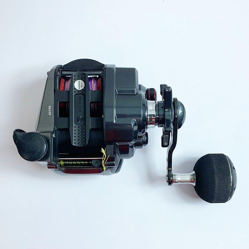 SHIMANO シマノ 17プレイズ 800 電動リール 箱、電源コード付 03705