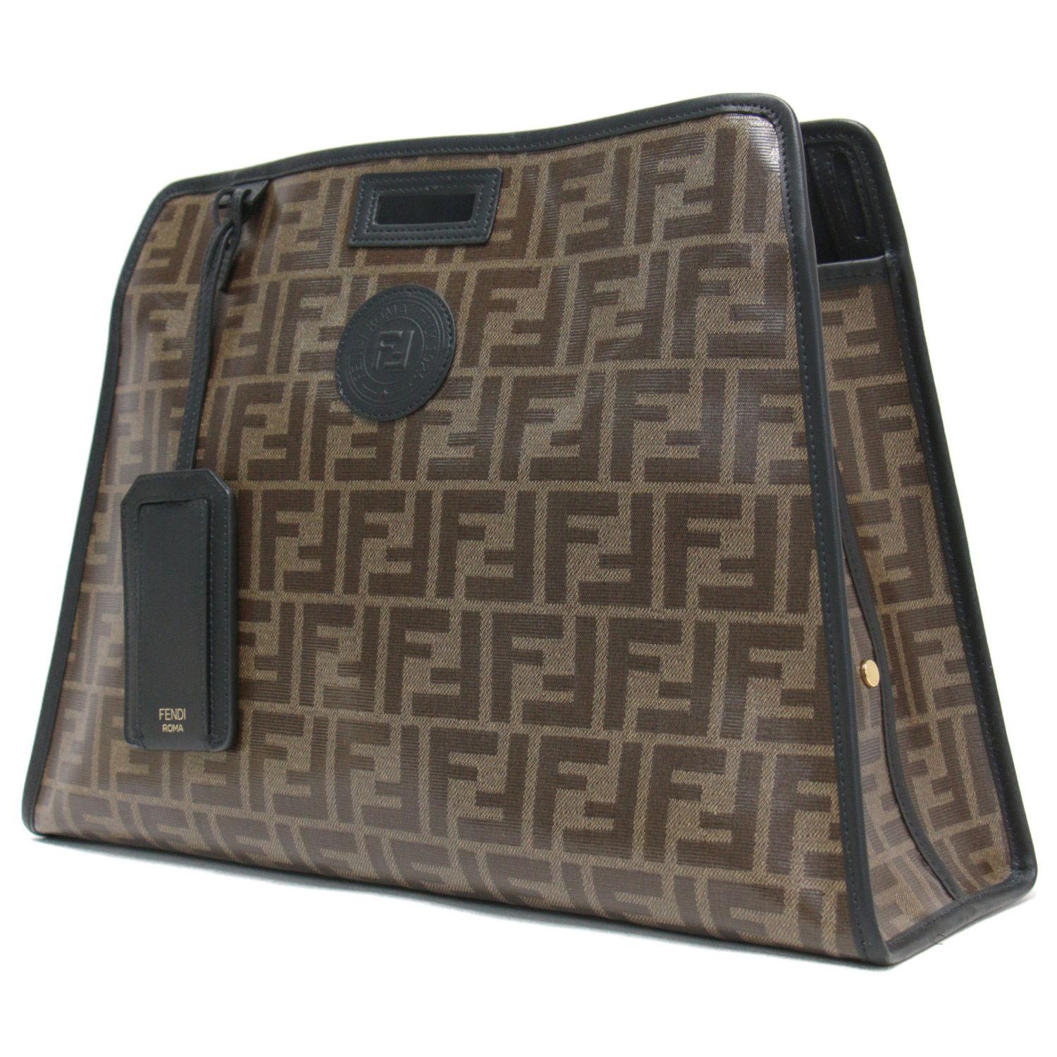 FENDI フェンディ レザー ピーカブーディフェンダー バッグカバー 