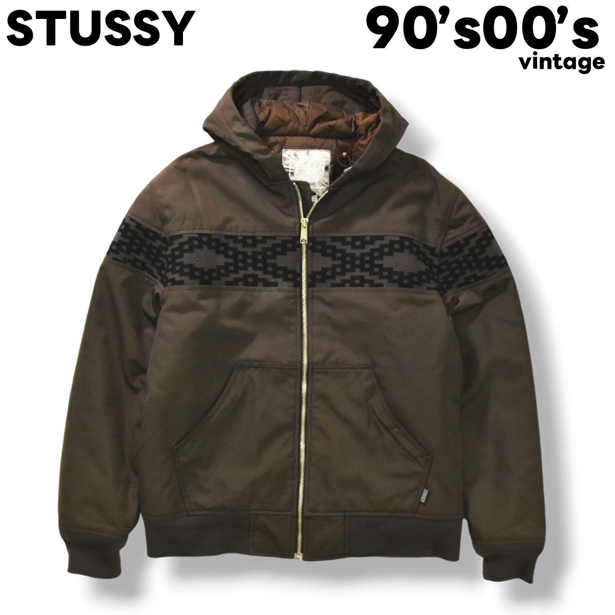 STUSSY ジップ ジャケット 00s