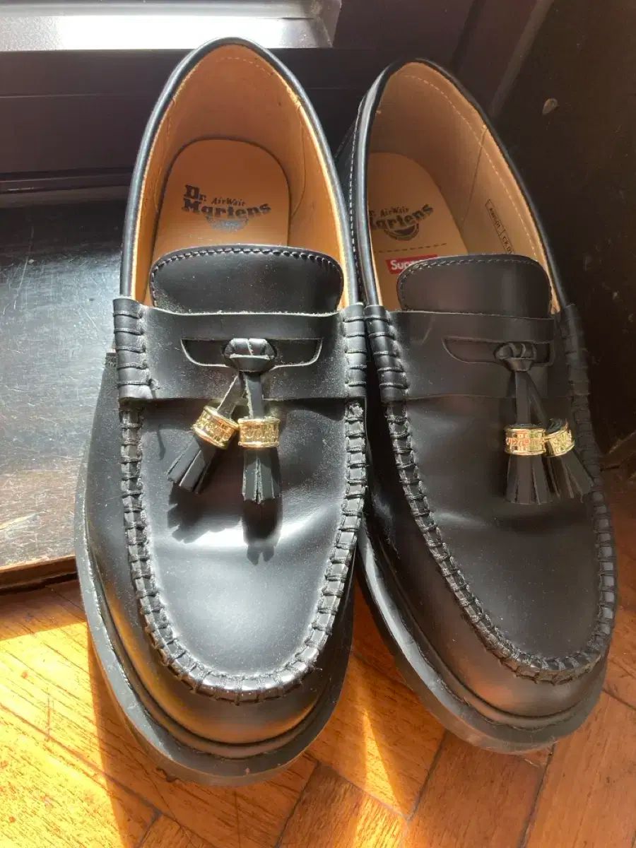 Supreme DR. MARTENS ドクターマーチン PENTON ペンファン ローファー ブラック 270