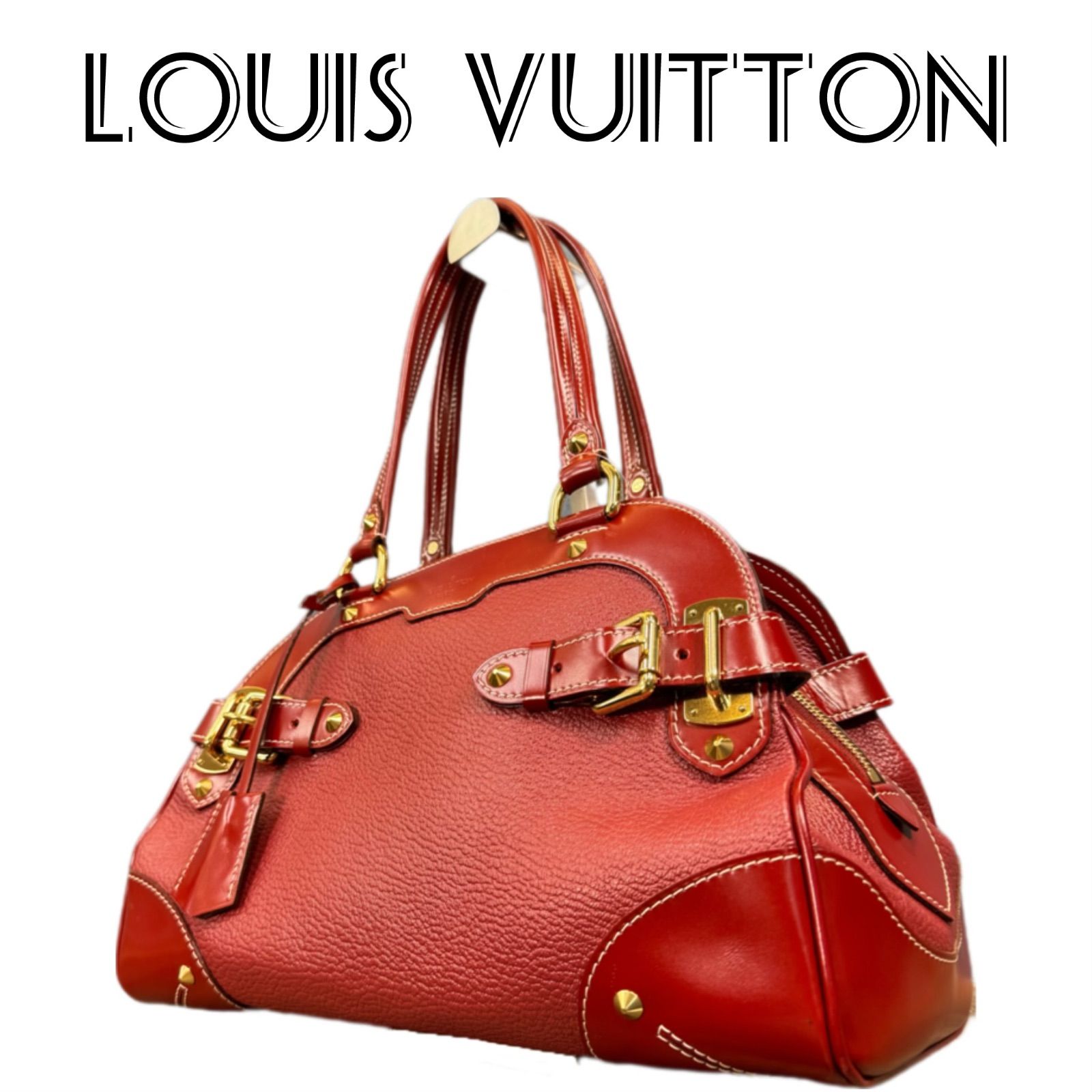 LOUIS VUITTON】 【極美品】 ルイヴィトン ハイブランド バッグ スハリ ル・ラディウ ハンド トート タナミ 型番：M95866  シリアル有り - メルカリ