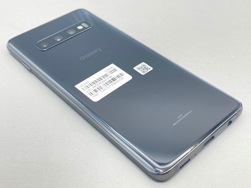 中古】SCV41 GALAXY S10【新品同様 利用制限○】SIMロック解除済み SIM