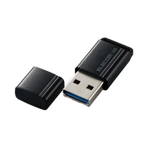 外付けポータブルSSD 500GB 黒ESD-EXS0500GBK エレコム