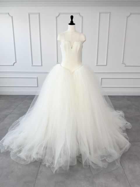 ヴェラウォン VERA WANG BRIDE Fernanda フェルナンダ プリンセスライン ウェディングドレス ホワイト 白 ファーストオーナー チュール