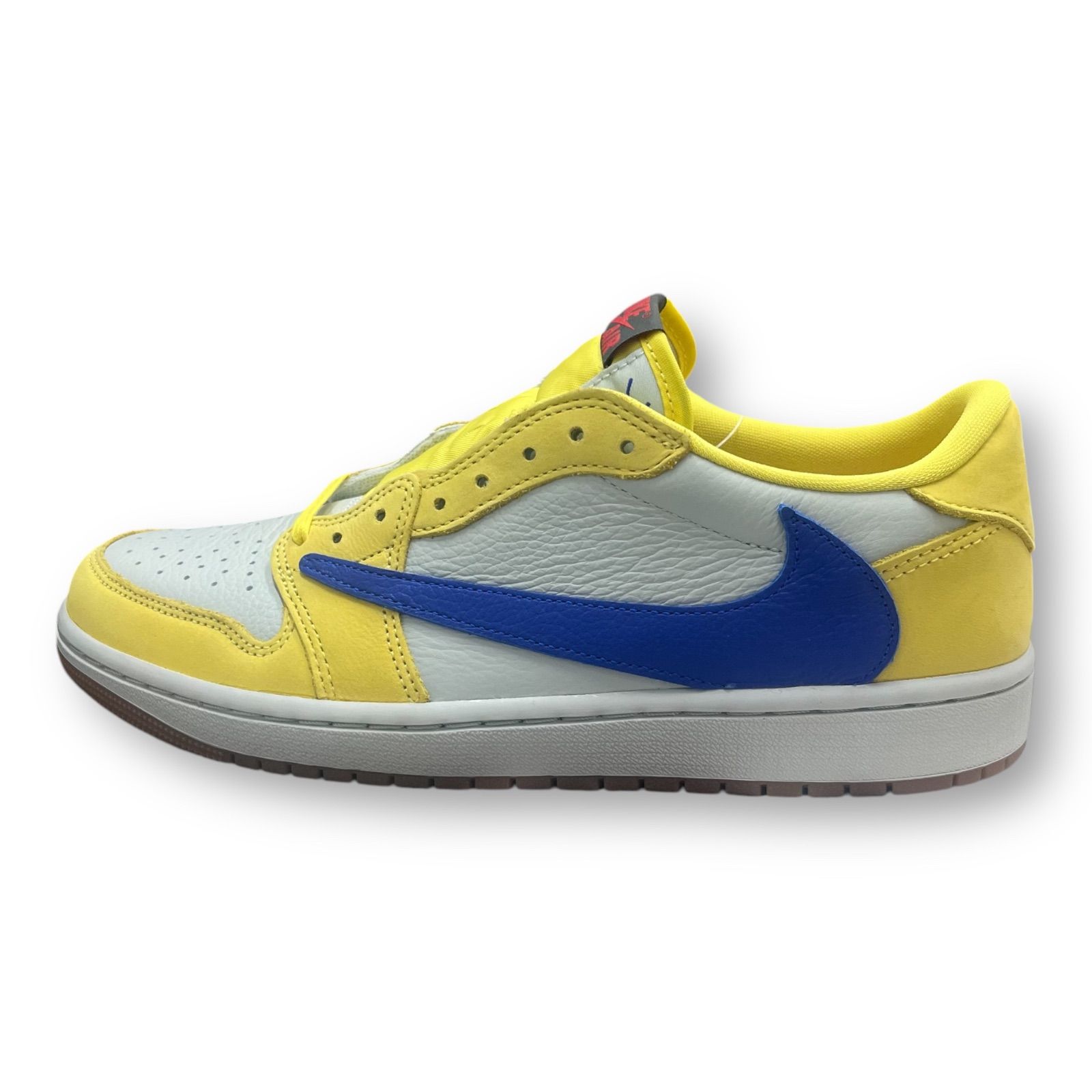 未使用品 TRAVIS SCOTT NIKE WMNS AIR JORDAN 1 LOW OG CANARY