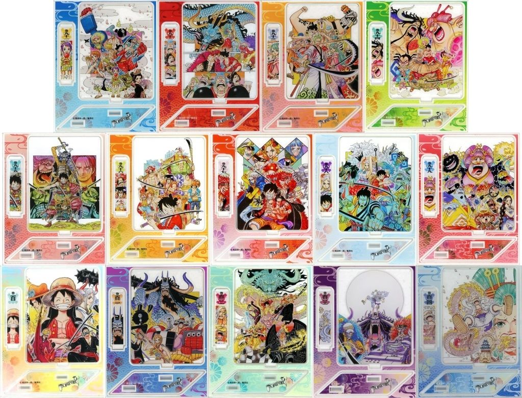 中古】アクリルスタンド・アクリルパネル 全14種セット 「ワンピース
