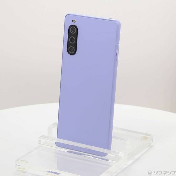 中古品〕 Xperia 10 V 128GB ラベンダー SOG11 au SIMフリー