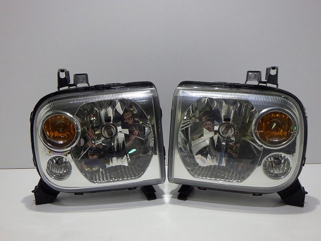 比較的 コーティング加工済 HE21S ラパン 前期 ヘッドライト左右 ハロゲン LE01H685 250512053