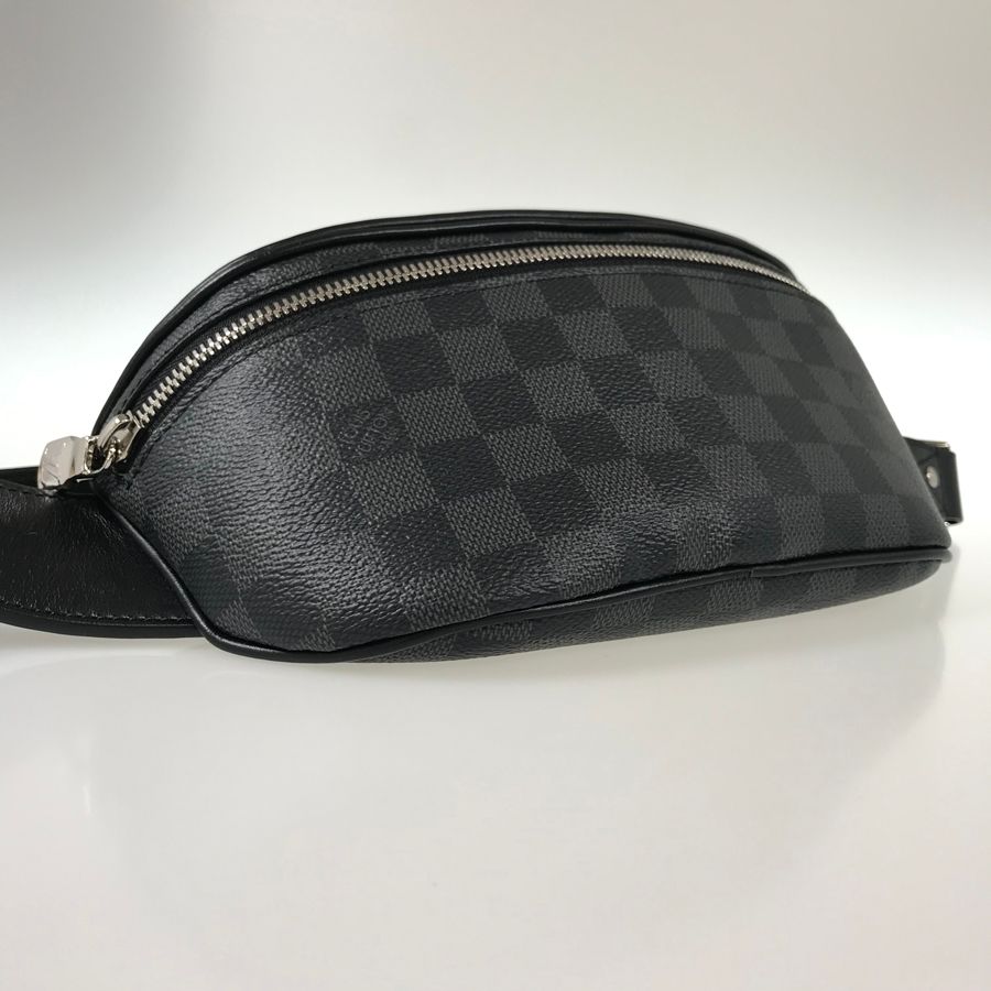 ルイ・ヴィトン LOUIS VUITTON ダミエ グラフィット キャンパス バムバッグ N40362 PVC ボディバッグ sh【中古】