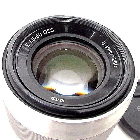 ソニー SEL50F18 デジタル一眼カメラα Eマウント 交換用レンズ E 50mm F1.8 OSS 単焦点 シルバー A0709 WWW_OPDRERGINERDOGAN_COM