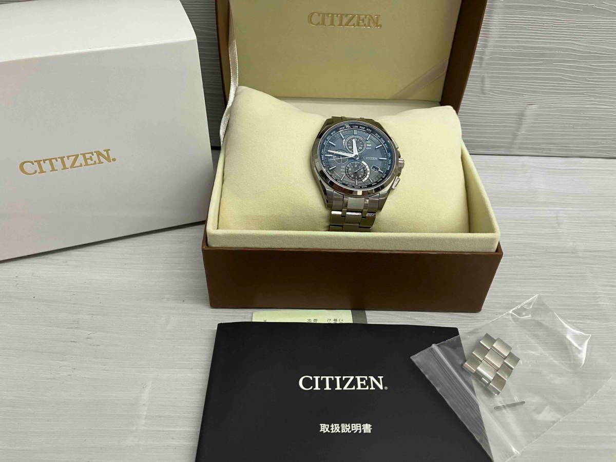 アテッサAT8040-57E （H804-T018696） Citizen Attesa H804-T018696 AT8040-57E Titanium Eco Drive
