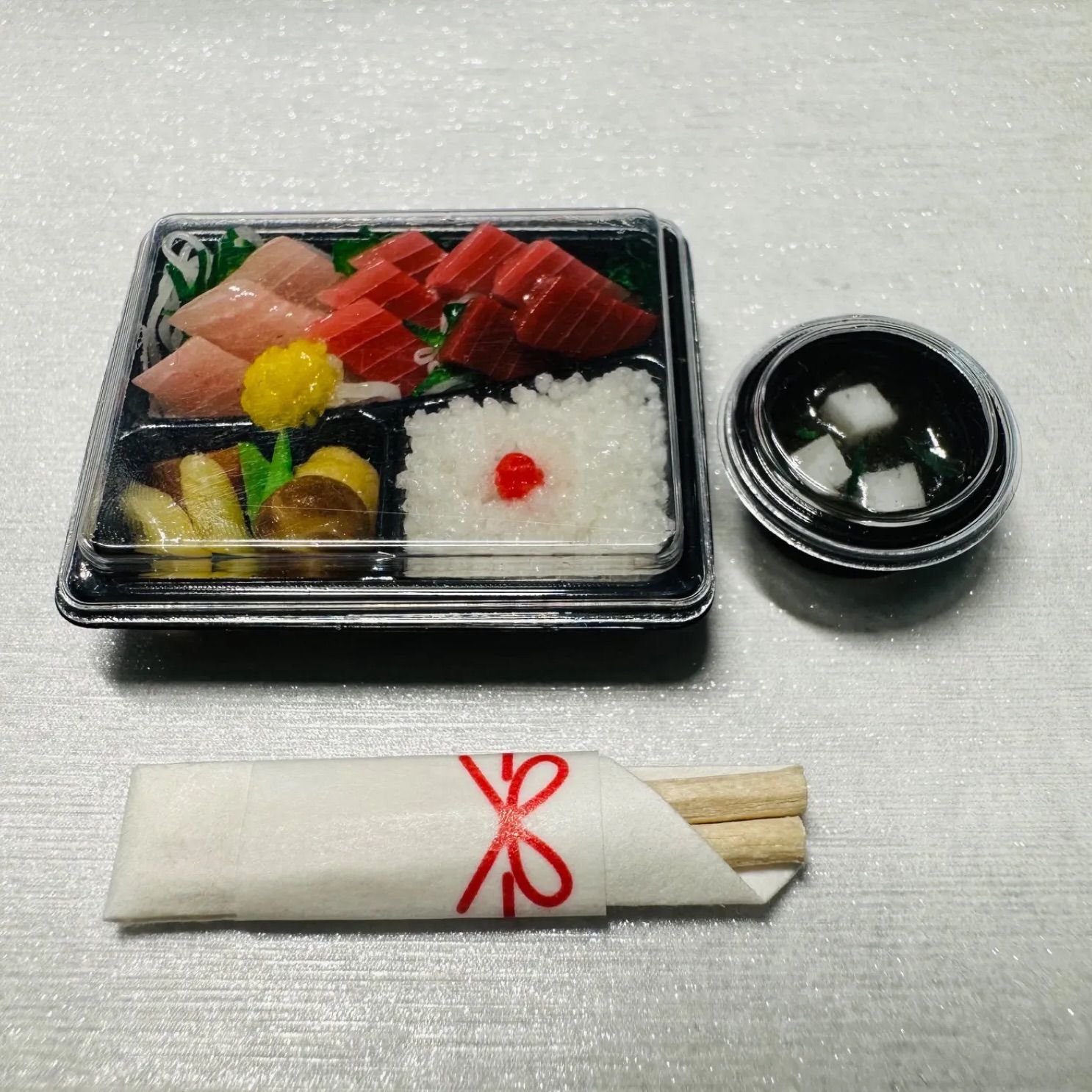 ミニチュアフード⭐️仕出し弁当⭐️お刺身弁当⭐️ドールハウス⭐️リカちゃん⭐️シルバニア⭐️食品サンプル⭐️ - メルカリ