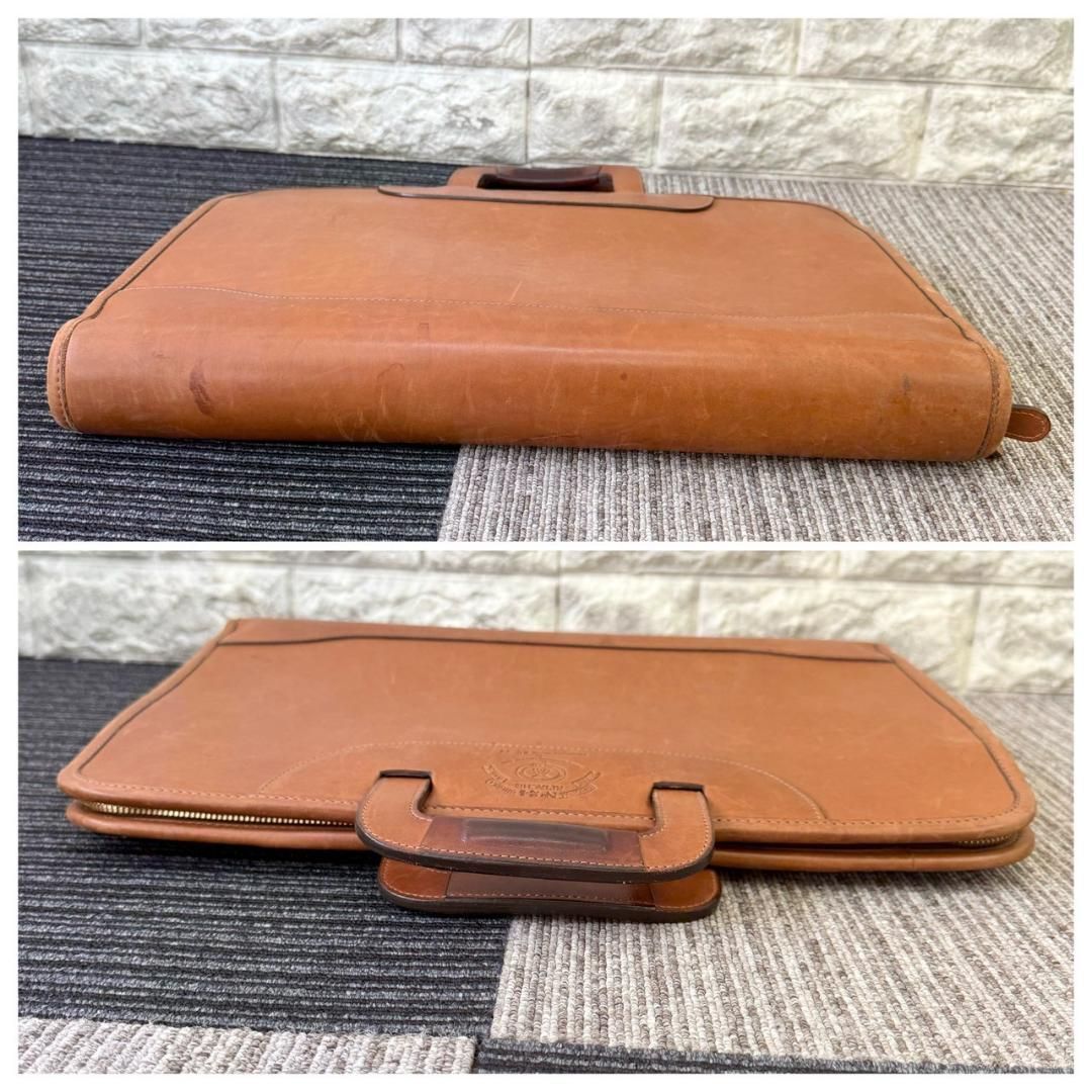 GHURKA グルカ レザー ビジネスバック 販売 ブラウン