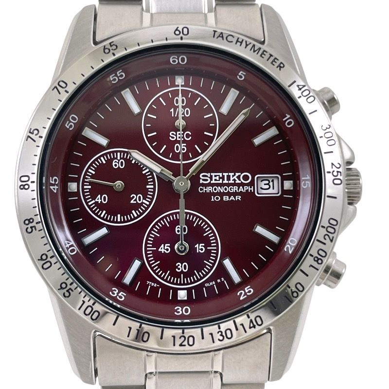 SEIKO】セイコー クロノグラフ 7T92-0DW0 腕時計 ステンレス