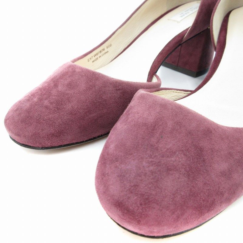 コールハーン COLE HAAN ラウンドトゥ パンプス チャンキーヒール