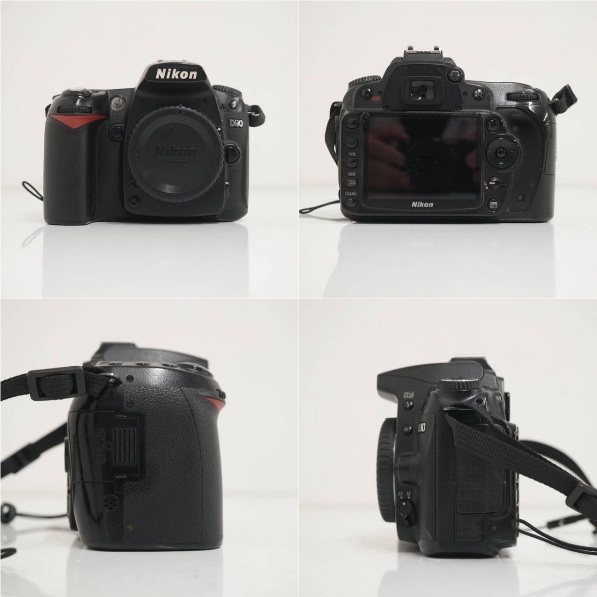 Nikon D90 ボディ USED品 デジタル一眼 本体+バッテリー アイカップ欠