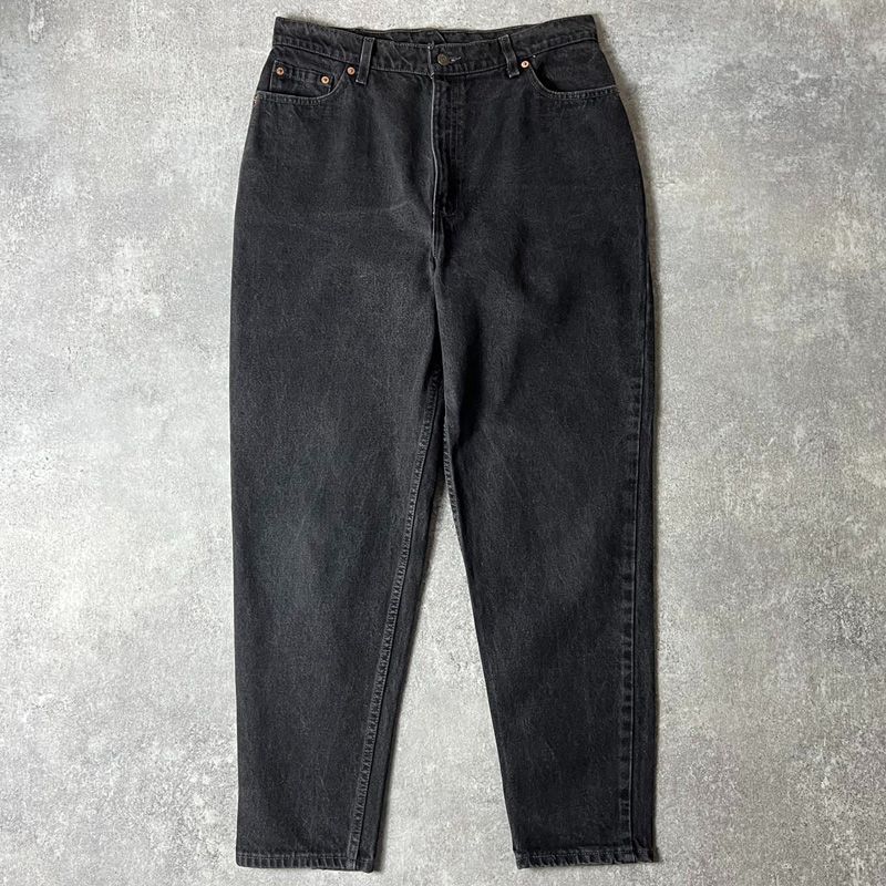 80s～90s Levi's 560 ブラックデニム ボタン裏532 80s～90s Levi's 560 ブラックデニム ボタン裏532 90s Levi's