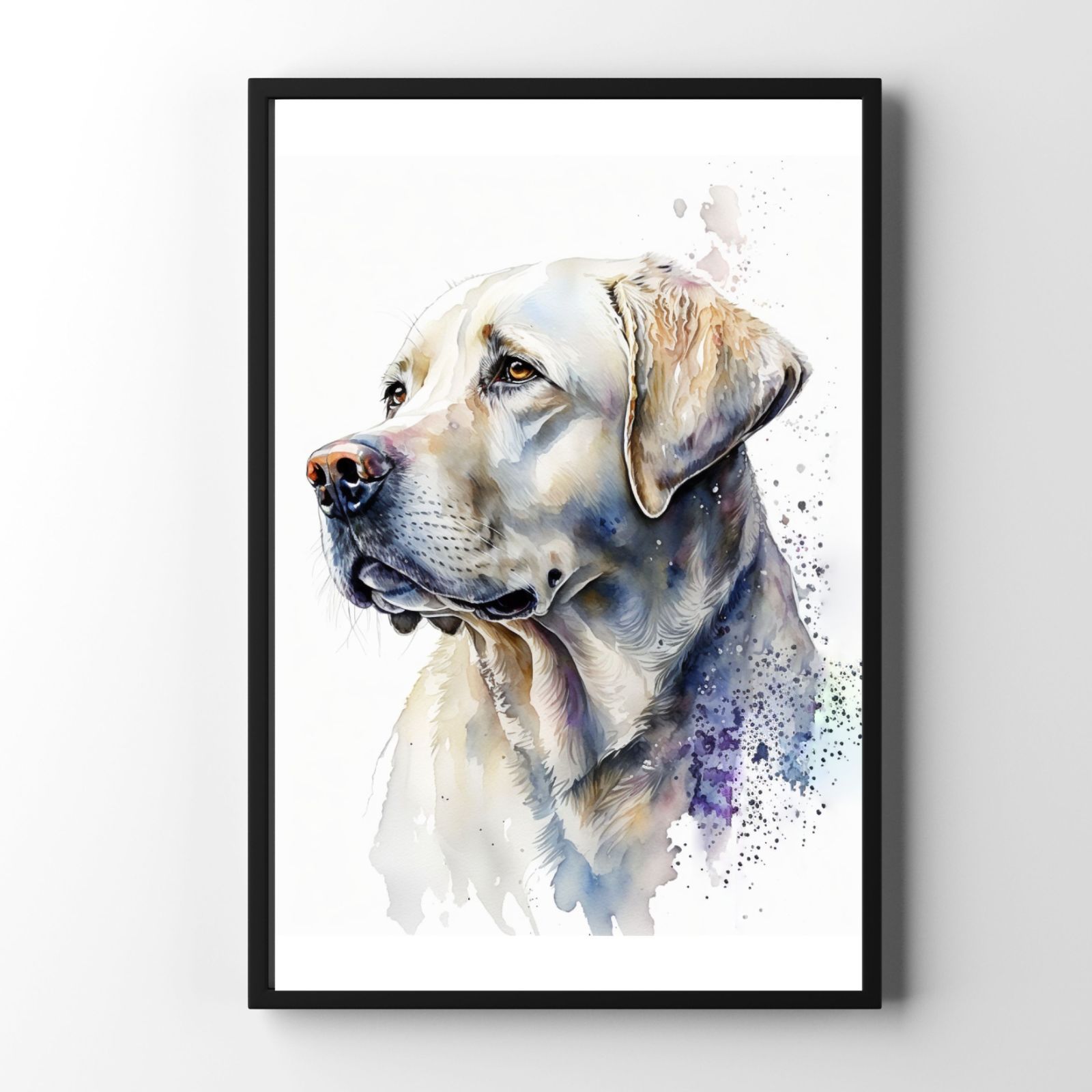 夢心地 - ラブラドールレトリバー犬の子犬 No.1】風水画 アート