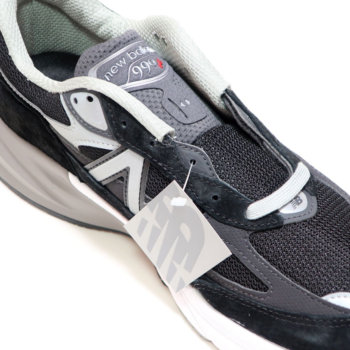 訳あり品☆NEW BALANCE M990BK6 BLACK MADE IN USA M990V6 黒シュー 
