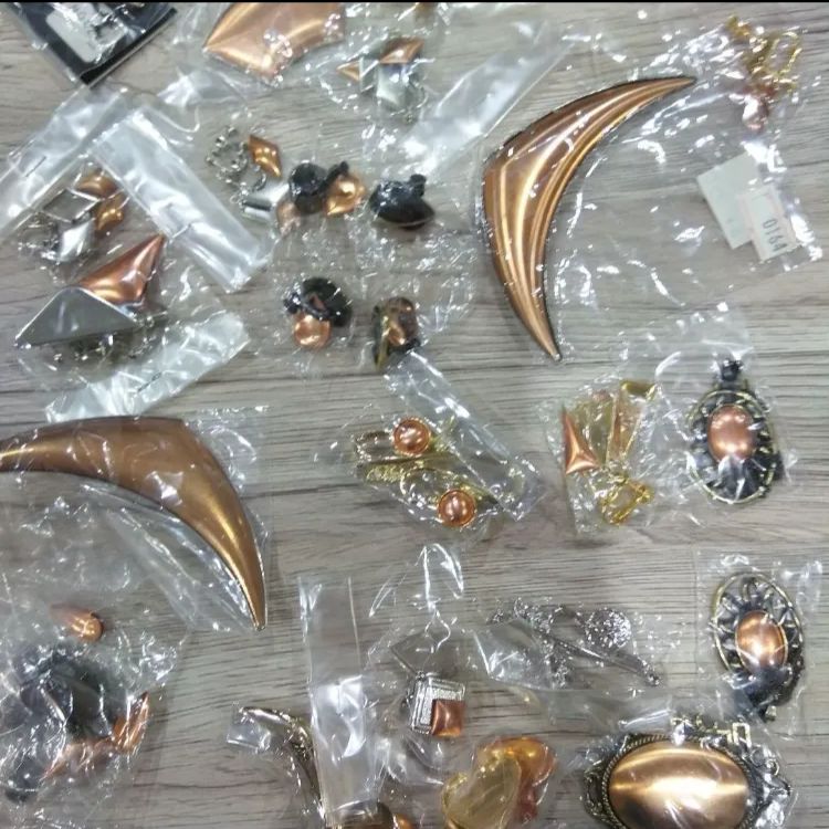 K107七宝焼アクセサリーパーツ素材大量100セット