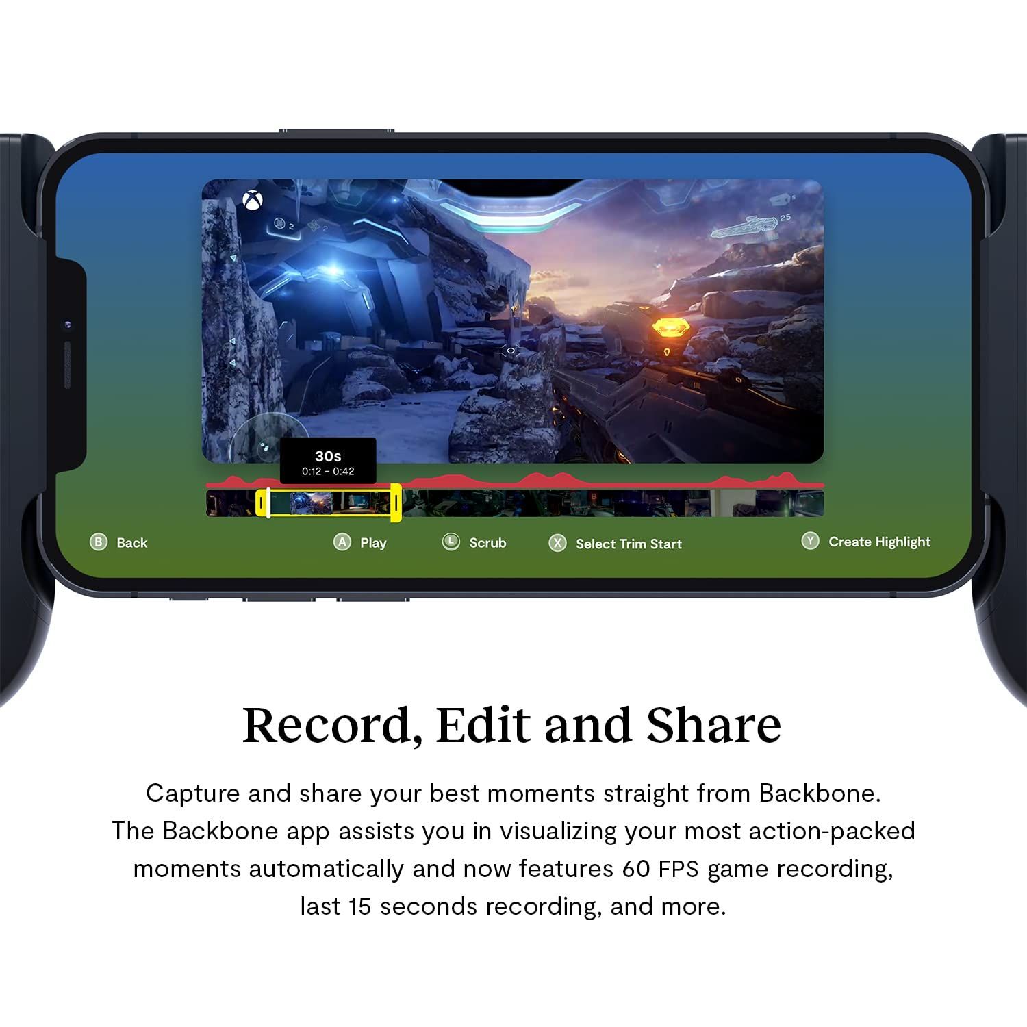 特価セール】BACKBONE One モバイルゲームコントローラー for
