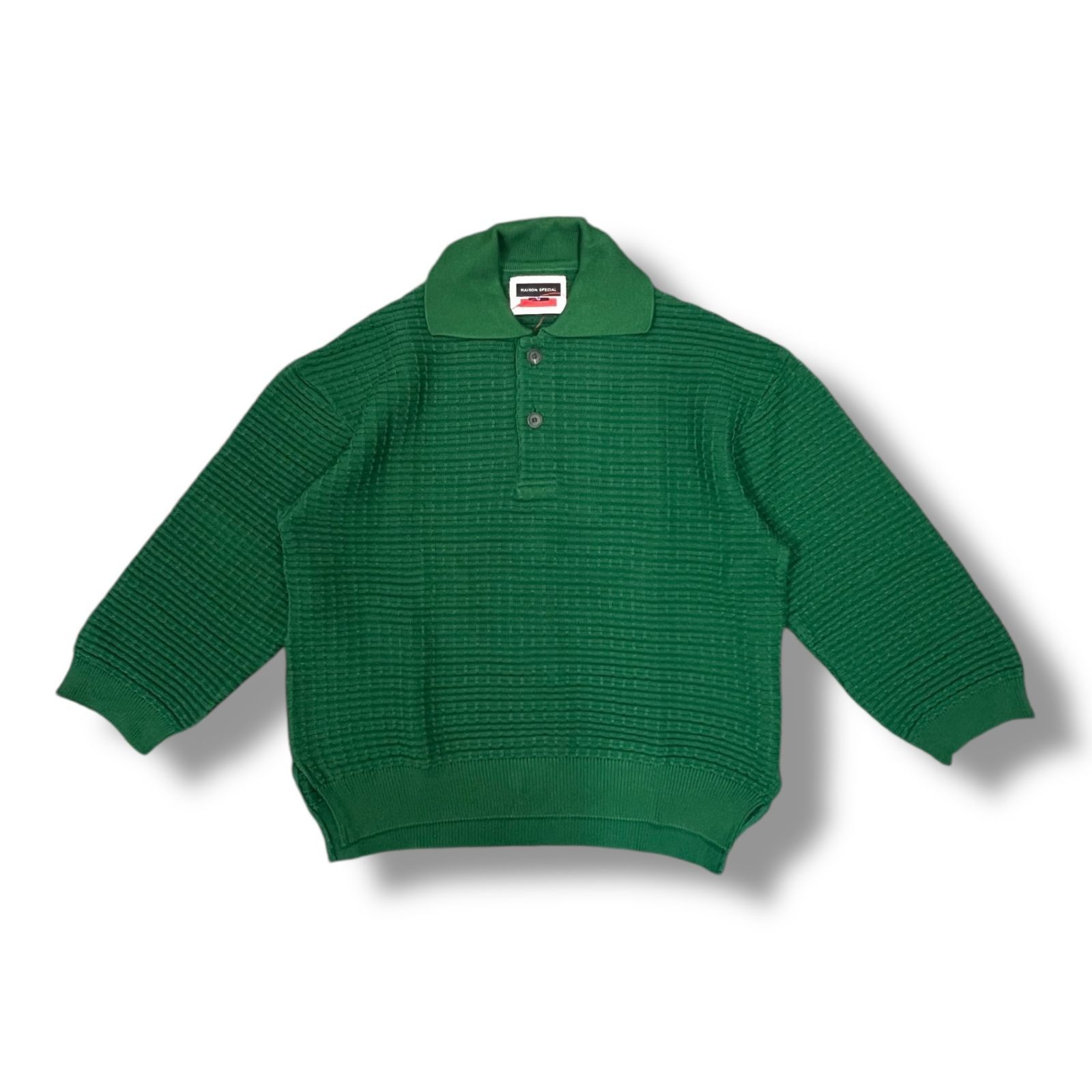 参考上代15950円 未使用品 MAISON SPECIAL Airy Mesh Knit Prime-Over 