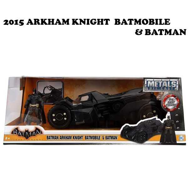 1:24 2015 ARKHAM KNIGHT BATMOBILE W/BATMAN【バットモービル】【JADA 