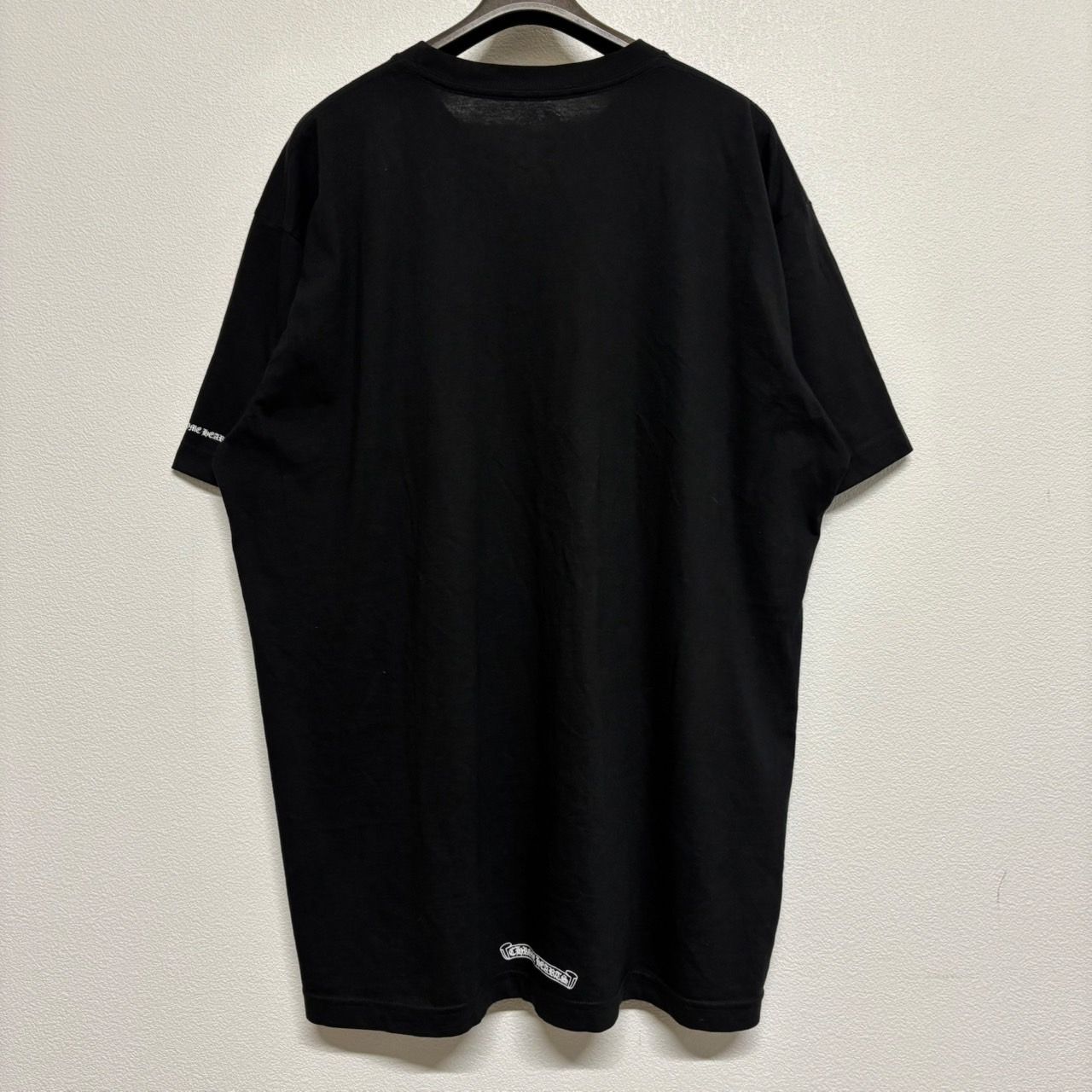 CHROME HEARTS クロムハーツ Neck Logo ネックロゴ 黒 ブラック 半袖 T 