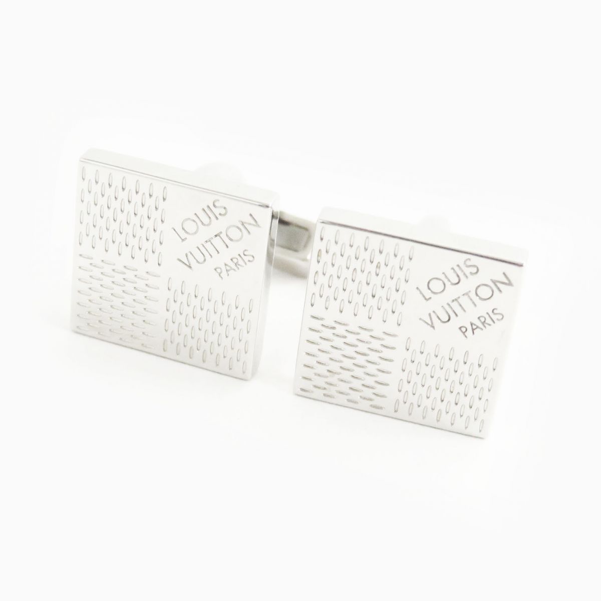 極美品□LOUIS VUITTON/ルイヴィトン M61035 ダミエ 4 ブトン ドゥ ... 美品 ルイヴィトン ダミエ カフスケース