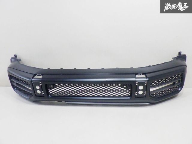 メルセデスベンツ純正 W463A G63 Gクラス ゲレンデ AMG 後期 バンパー フロントバンパー ノーマル パールブラック系 棚1G11