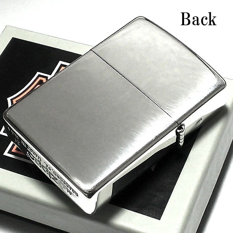ZIPPO ハーレー ダビッドソン イーグルメタル 鷹 シルバー 彫刻