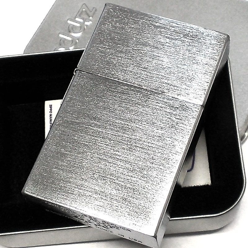 ZIPPO ライター 1932レプリカ セカンドリリース シルバー デッド 