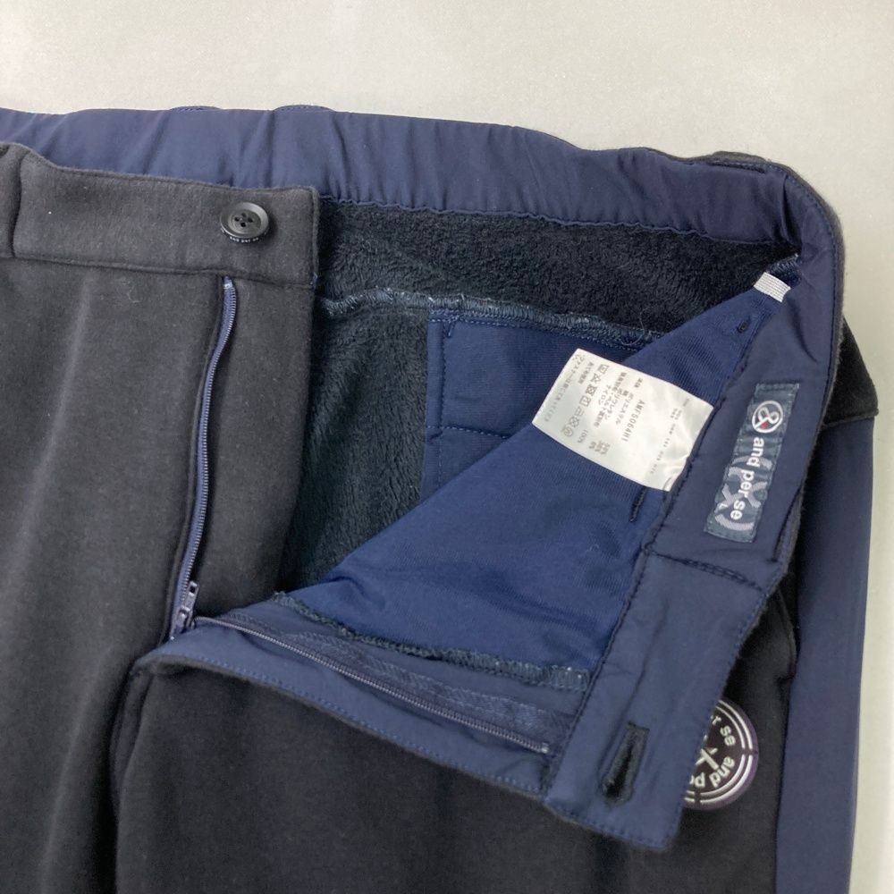 サイズ L AND PER SE アンパスィ AMF5064H1 ボンバーヒートパンツ ネイビー系 240101521988 ゴルフウェア メンズ ストスト WWW_OLIVIERBERNSTEIN_COM